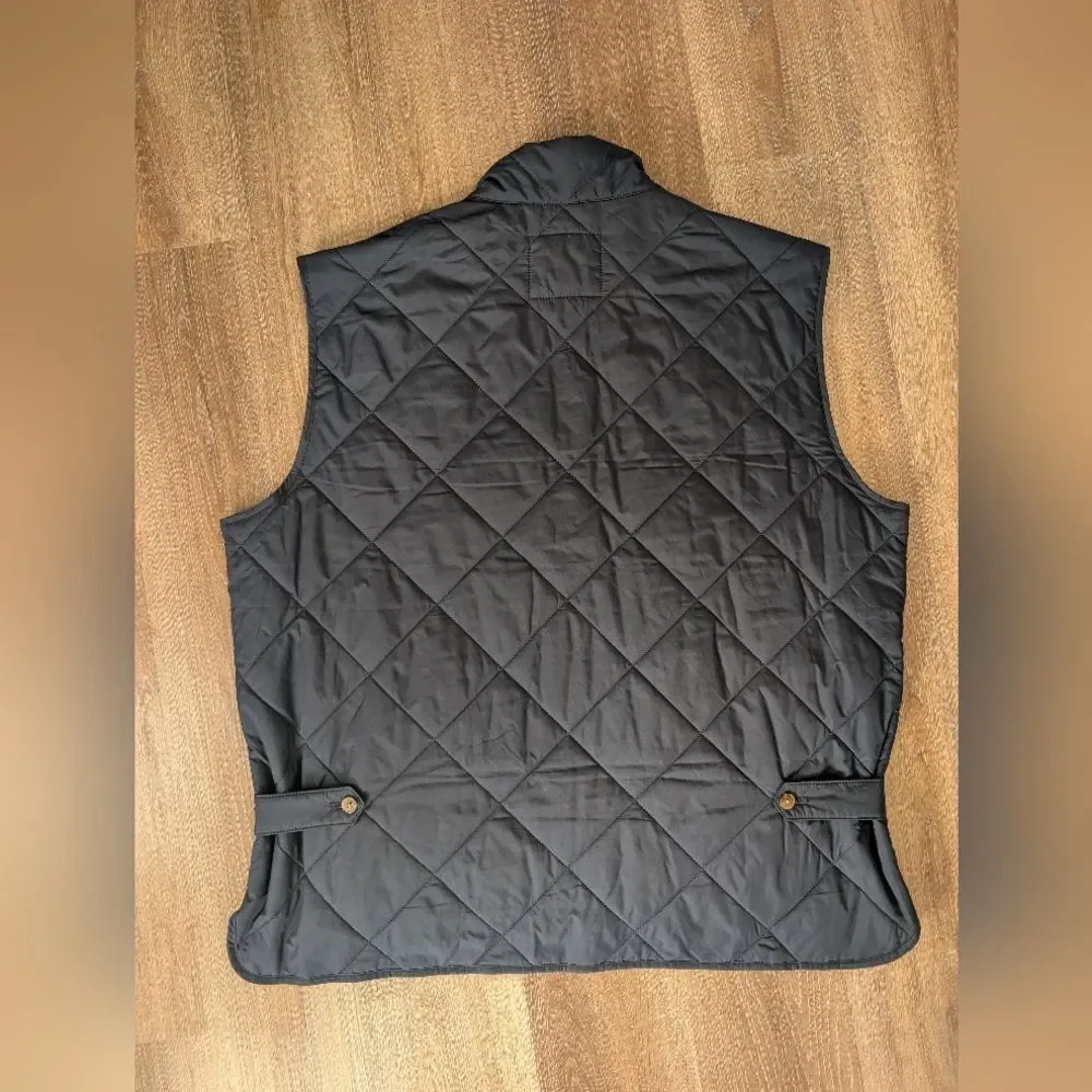 J. Crew Quilted Navy Walker Puffer Vest Size XL